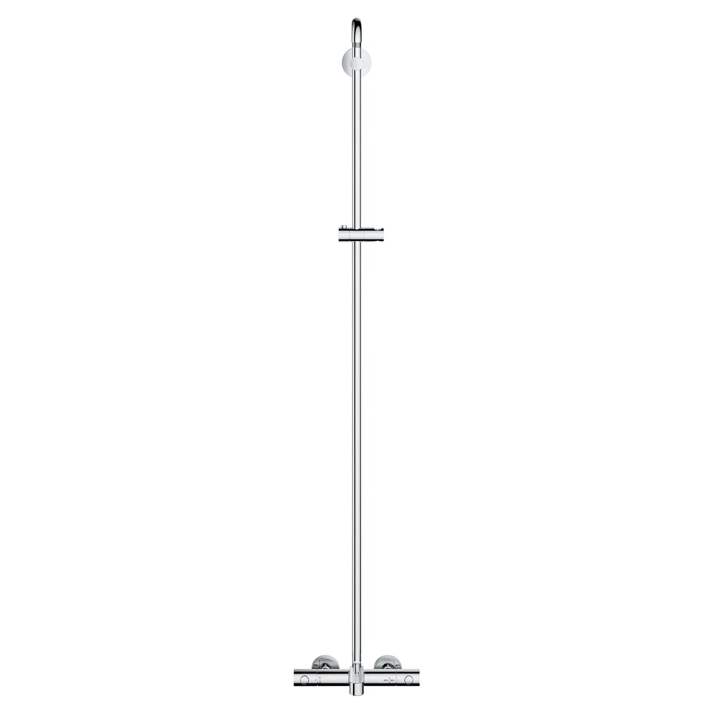 Grohe Euphoria 1.75 GPM 260 Thermostatic StarLight Chrome Shower System With Tub Spout