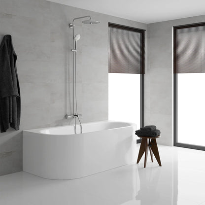 Grohe Euphoria 1.75 GPM 260 Thermostatic StarLight Chrome Shower System With Tub Spout