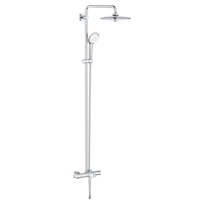 Grohe Euphoria 1.75 GPM 260 Thermostatic StarLight Chrome Shower System With Tub Spout