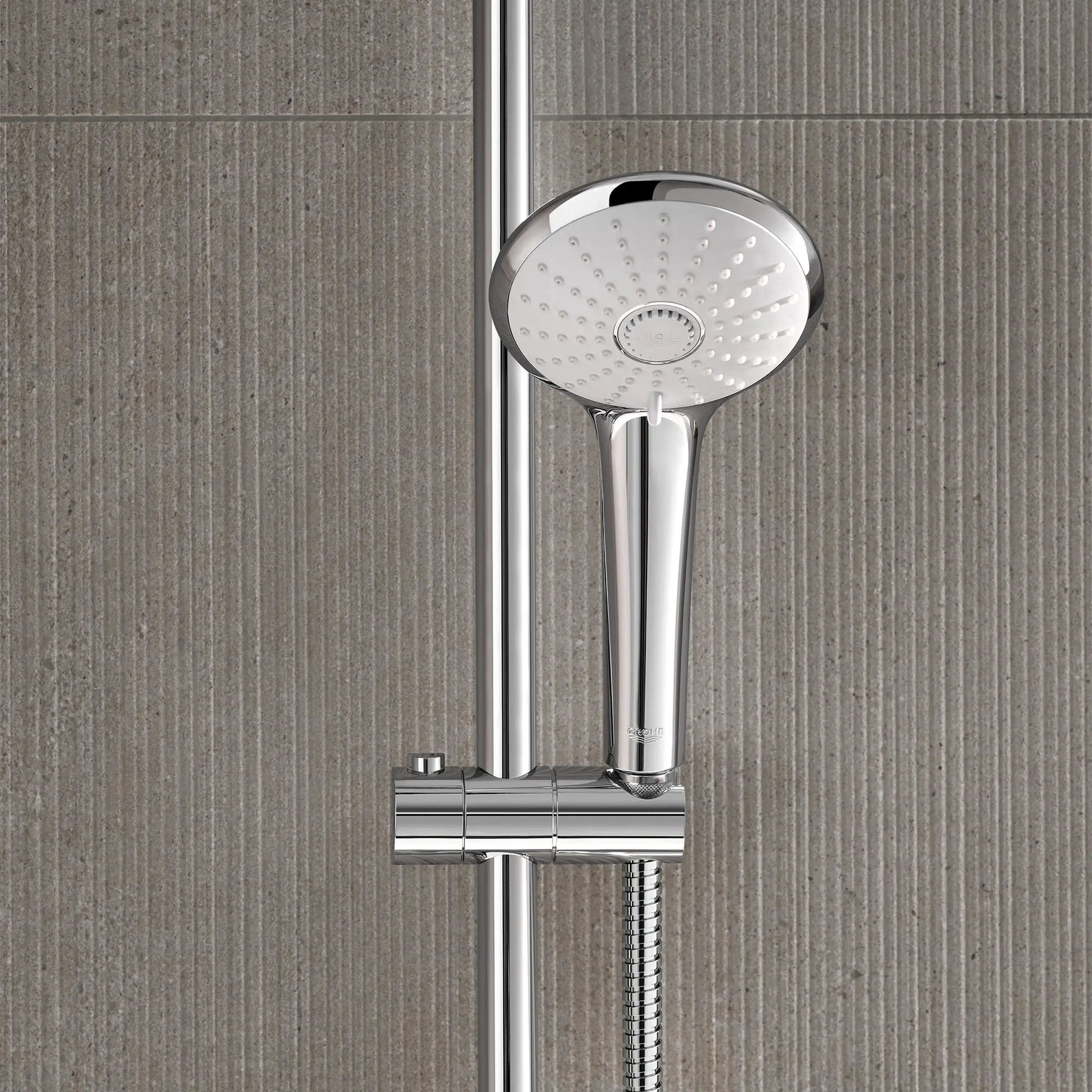 Grohe Euphoria 1.75 GPM 310 CoolTouch Thermostatic StarLight Chrome Shower System