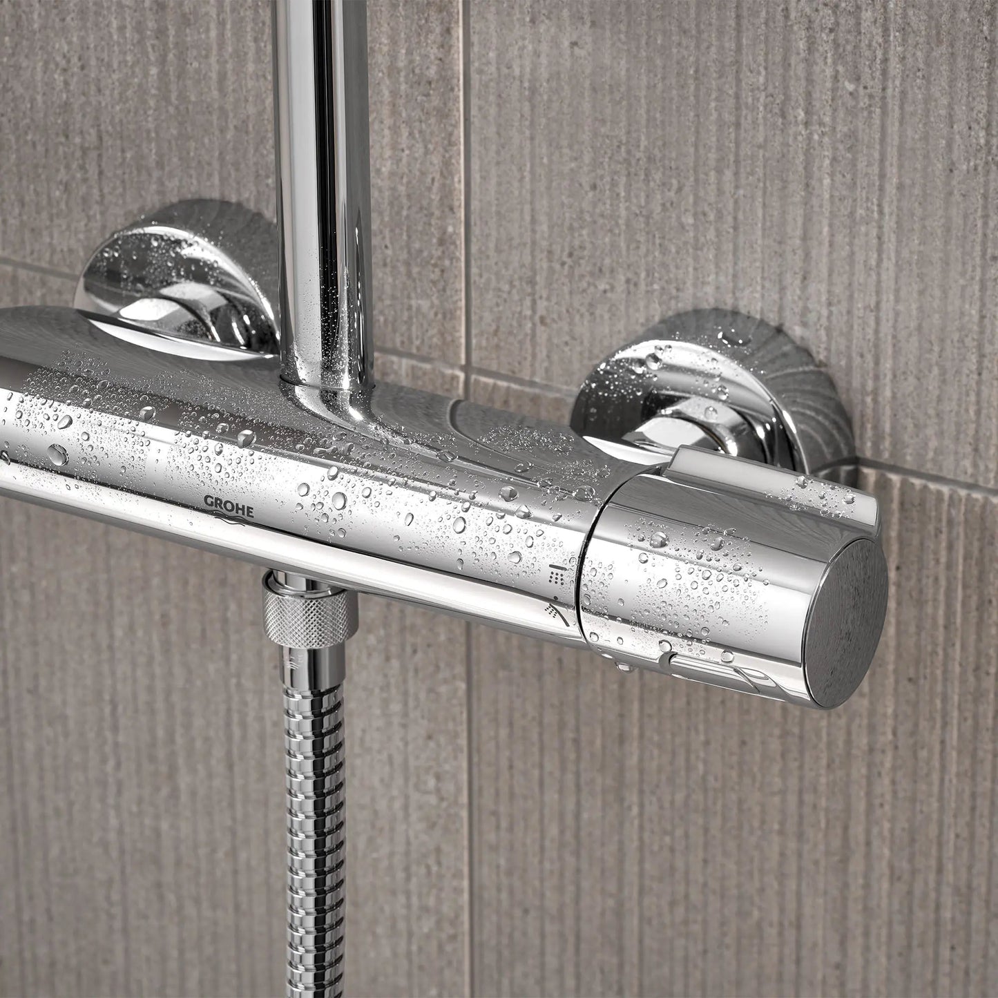 Grohe Euphoria CoolTouch Thermostatic StarLight Chrome Shower System