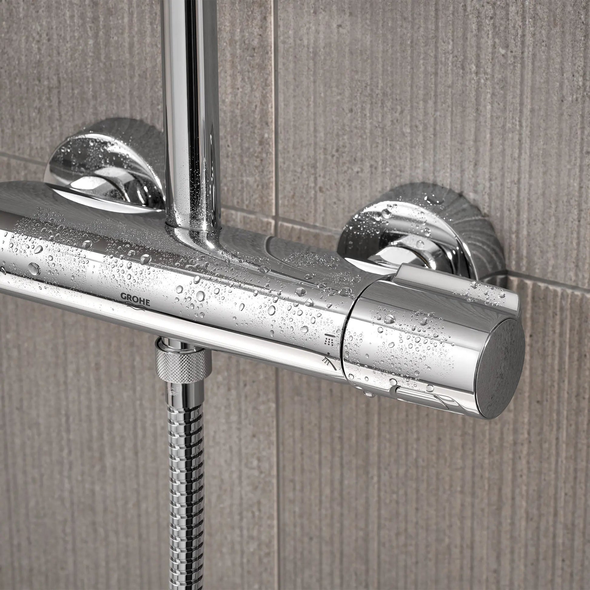 Grohe Euphoria CoolTouch Thermostatic StarLight Chrome Shower System