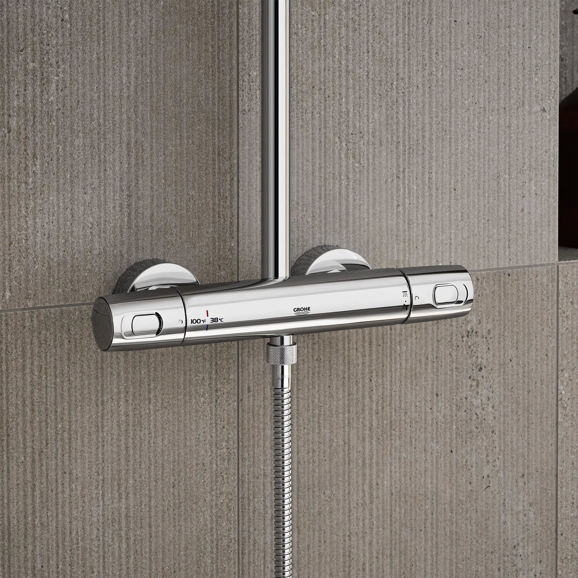 Grohe Euphoria CoolTouch Thermostatic StarLight Chrome Shower System