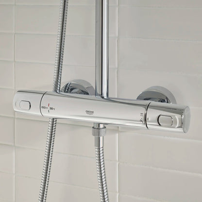 Grohe Euphoria CoolTouch Thermostatic StarLight Chrome Shower System