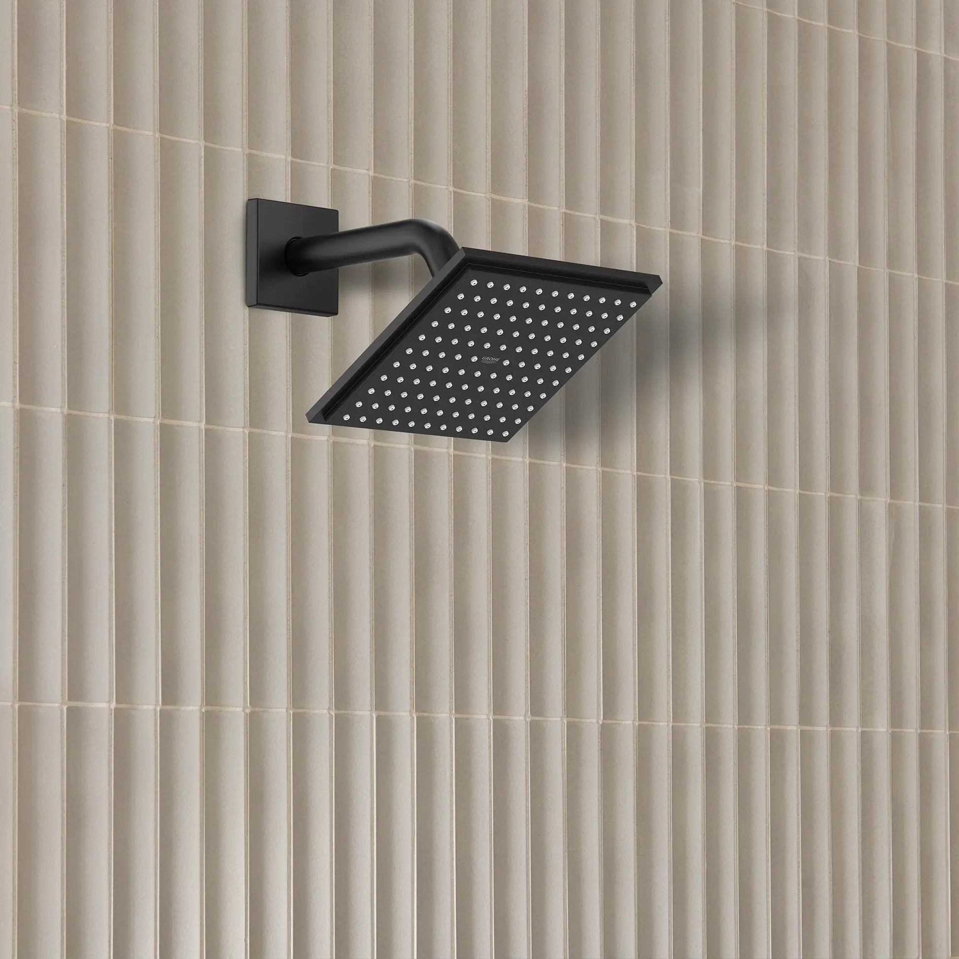Grohe Euphoria Cube® 6" 1 Spray 1.75 GPM Matte Black Shower Head