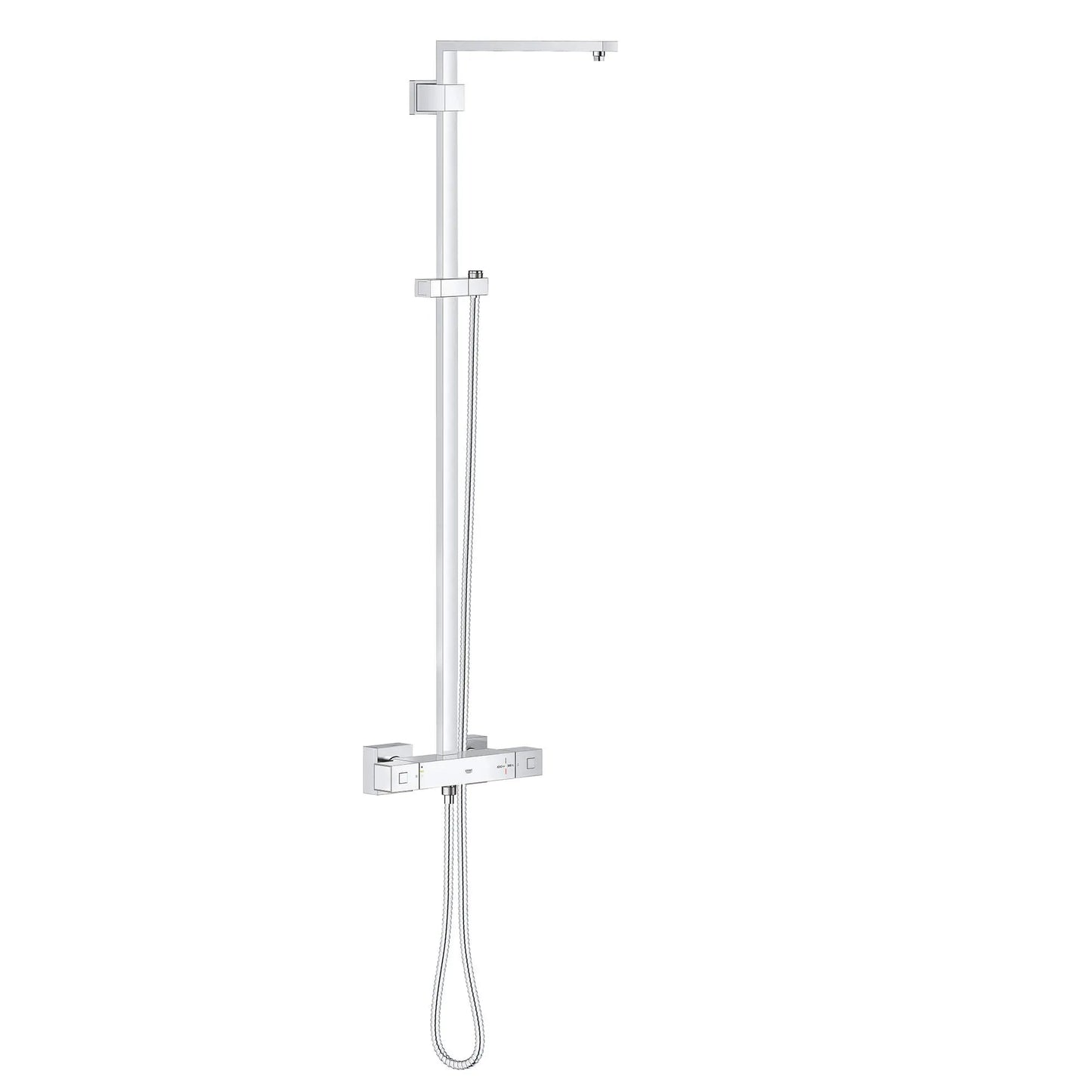 Grohe Euphoria Cube® Thermostatic StarLight Chrome Shower System
