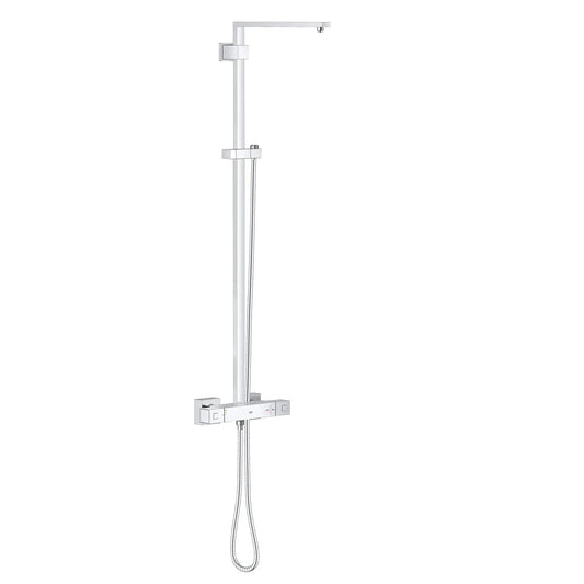 Grohe Euphoria Cube® Thermostatic StarLight Chrome Shower System