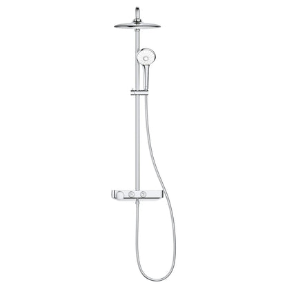 Grohe Euphoria® SmartControl StarLight Chrome Thermostatic Shower System