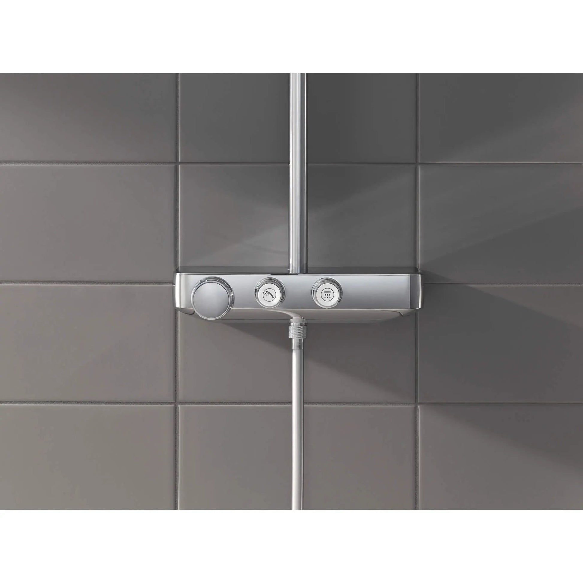 Grohe Euphoria® SmartControl StarLight Chrome Thermostatic Shower System