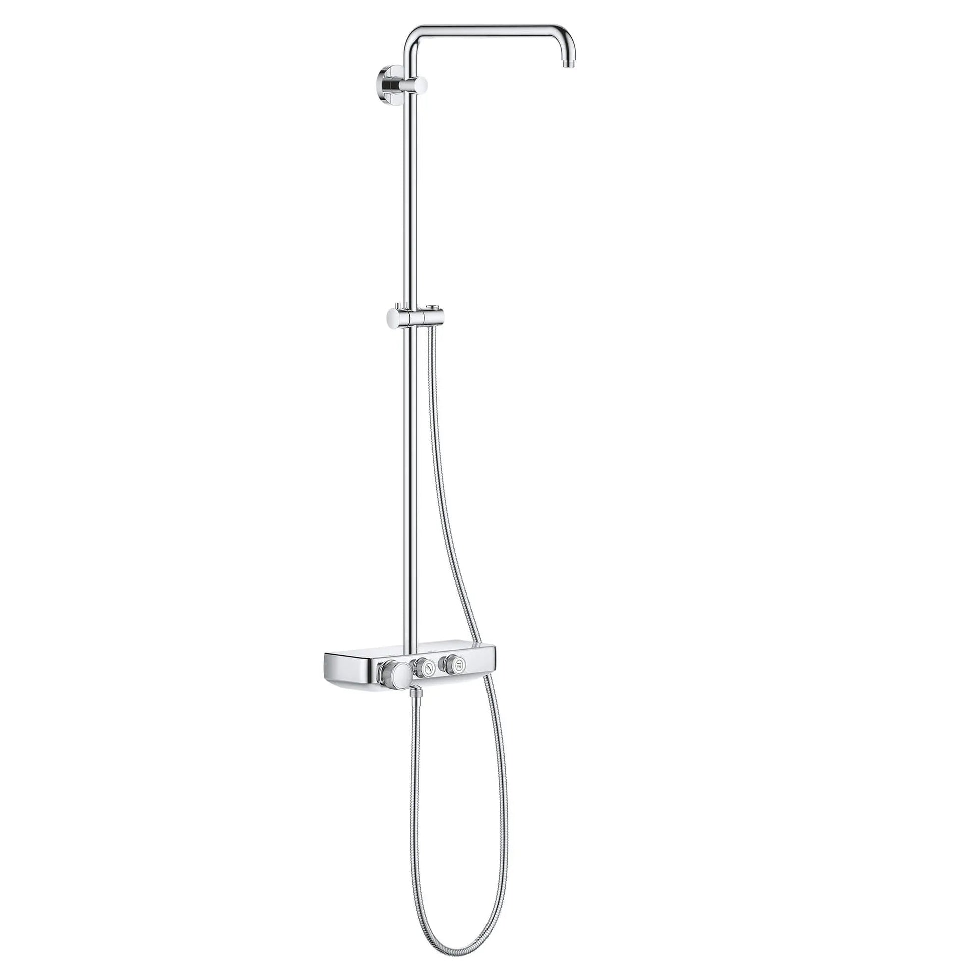 Grohe Euphoria® SmartControl StarLight Chrome Thermostatic Shower System