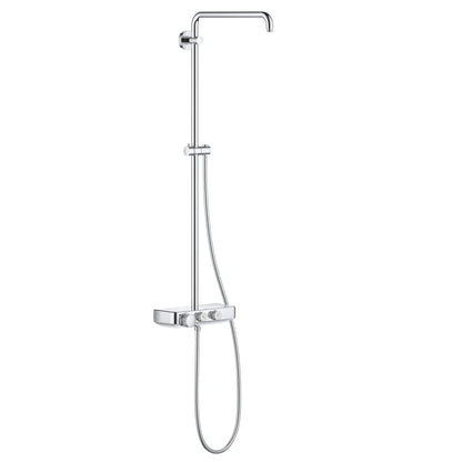 Grohe Euphoria® SmartControl StarLight Chrome Thermostatic Shower System