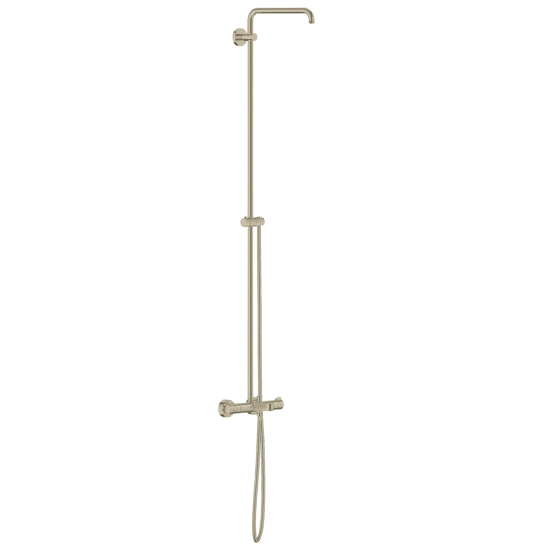 Grohe Euphoria® Thermostatic Brushed Nickel Infinity Tub/Shower System