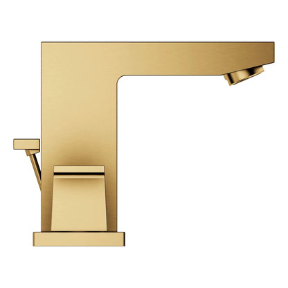 Grohe Eurocube® 1.2 GPM 8" Widespread Two-Handle Brushed Cool Sunrise Faucet