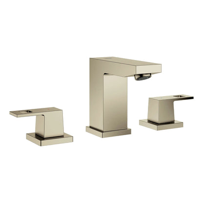 Grohe Eurocube® 1.2 GPM 8" Widespread Two-Handle Brushed Nickel Infinity Faucet
