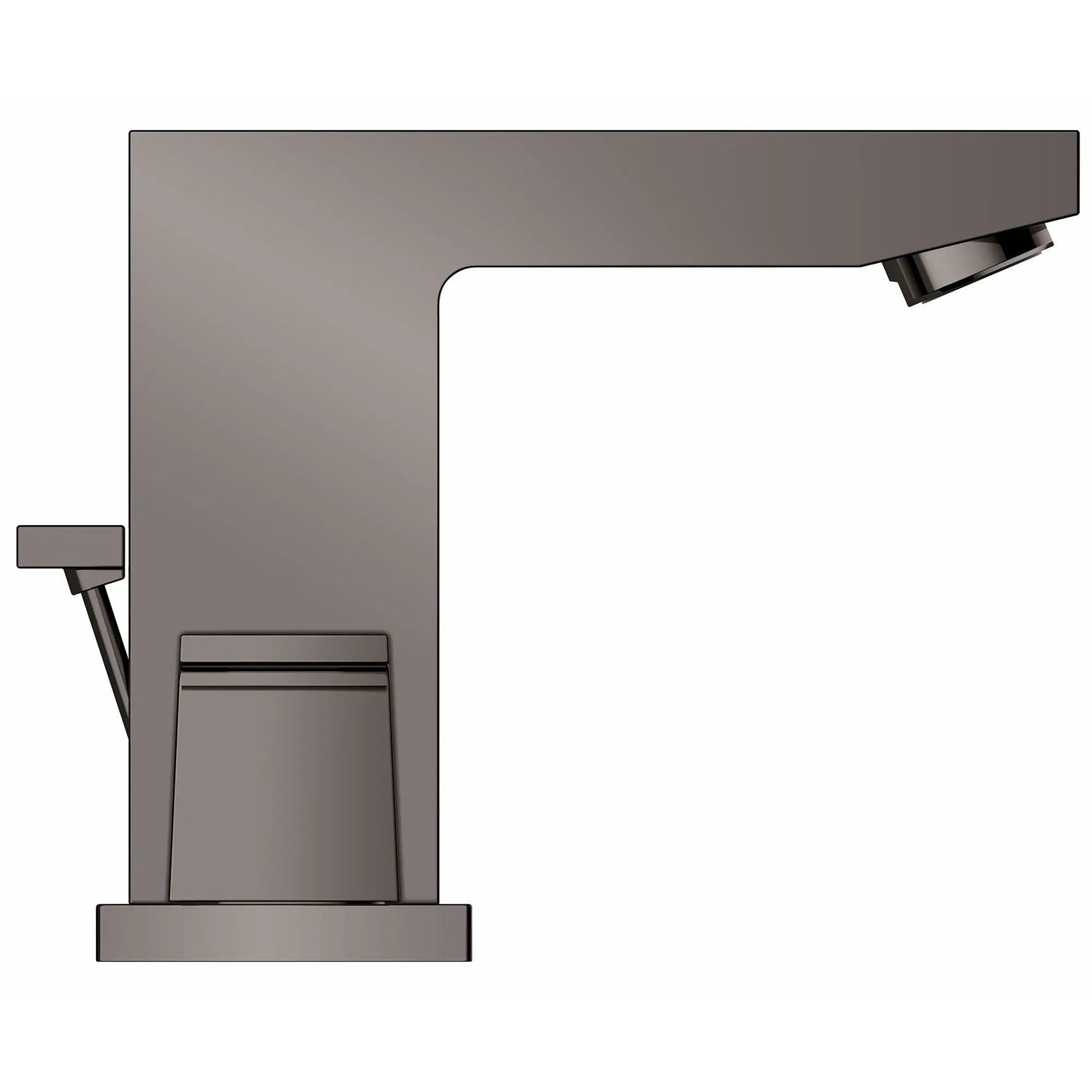 Grohe Eurocube® 1.2 GPM 8" Widespread Two-Handle Hard Graphite Faucet