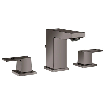Grohe Eurocube® 1.2 GPM 8" Widespread Two-Handle Hard Graphite Faucet