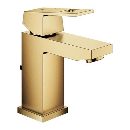 Grohe Eurocube® 1.2 GPM Single Hole Single-Handle Brushed Cool Sunrise Faucet