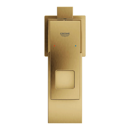Grohe Eurocube® 1.2 GPM Single Hole Single-Handle Brushed Cool Sunrise Faucet