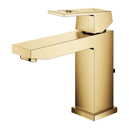 Grohe Eurocube® 1.2 GPM Single Hole Single Handle Brushed Cool Sunrise Faucet
