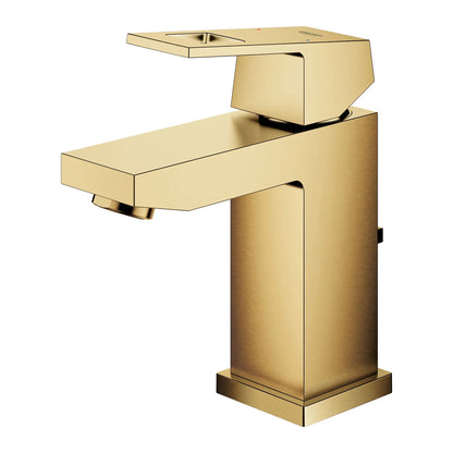 Grohe Eurocube® 1.2 GPM Single Hole Single-Handle Brushed Cool Sunrise Faucet