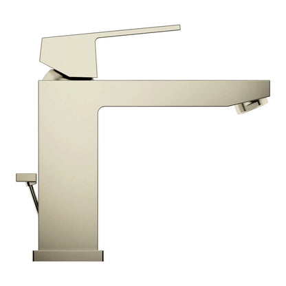Grohe Eurocube® 1.2 GPM Single Hole Single Handle Brushed Nickel Infinity Faucet