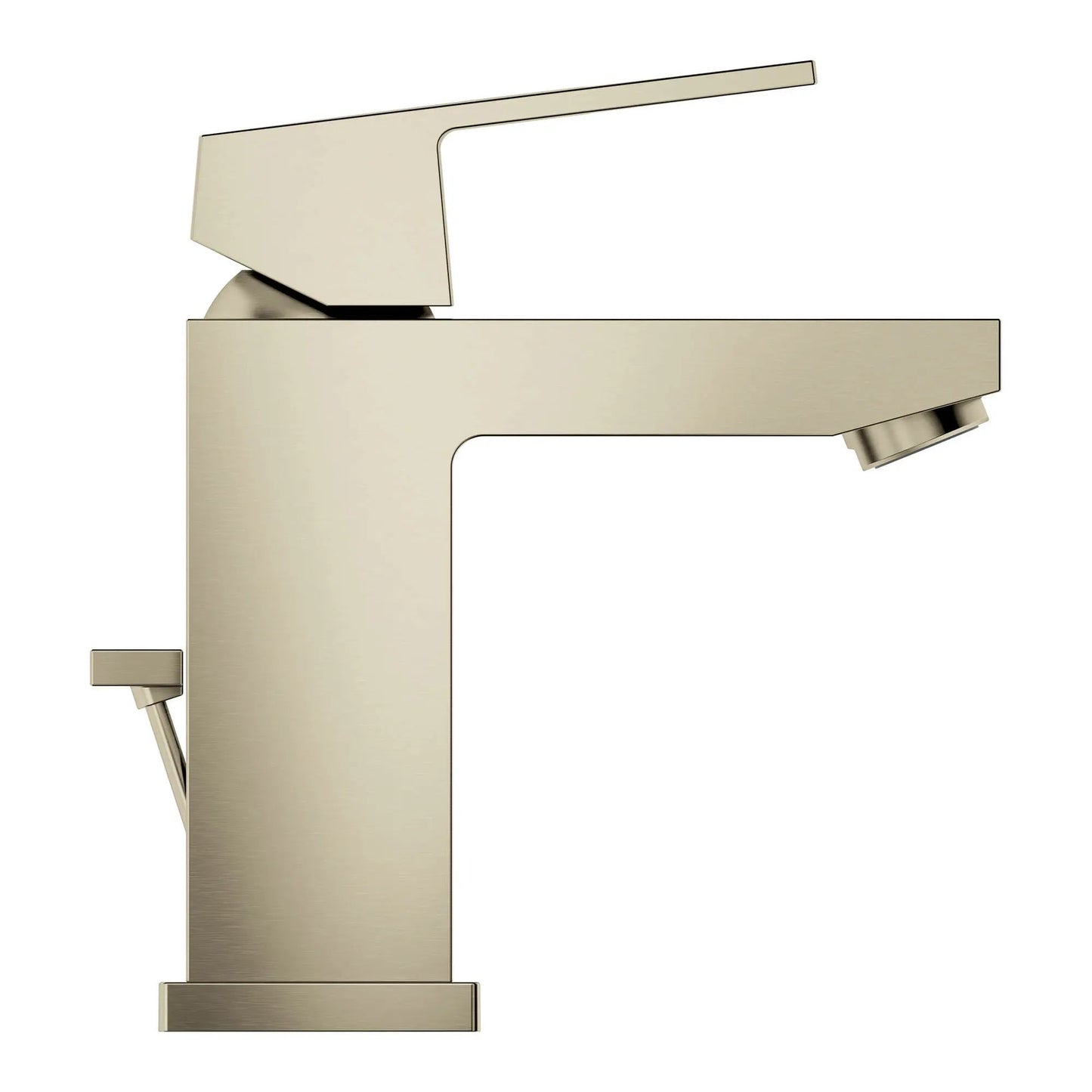 Grohe Eurocube® 1.2 GPM Single Hole Single-Handle Brushed Nickel Infinity Faucet