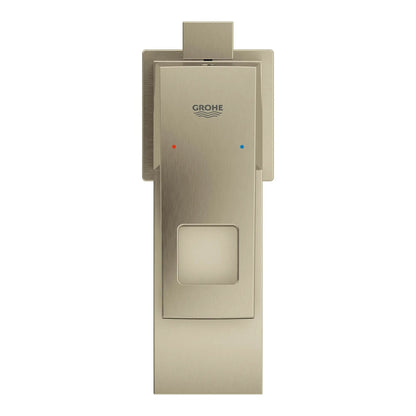 Grohe Eurocube® 1.2 GPM Single Hole Single-Handle Brushed Nickel Infinity Faucet