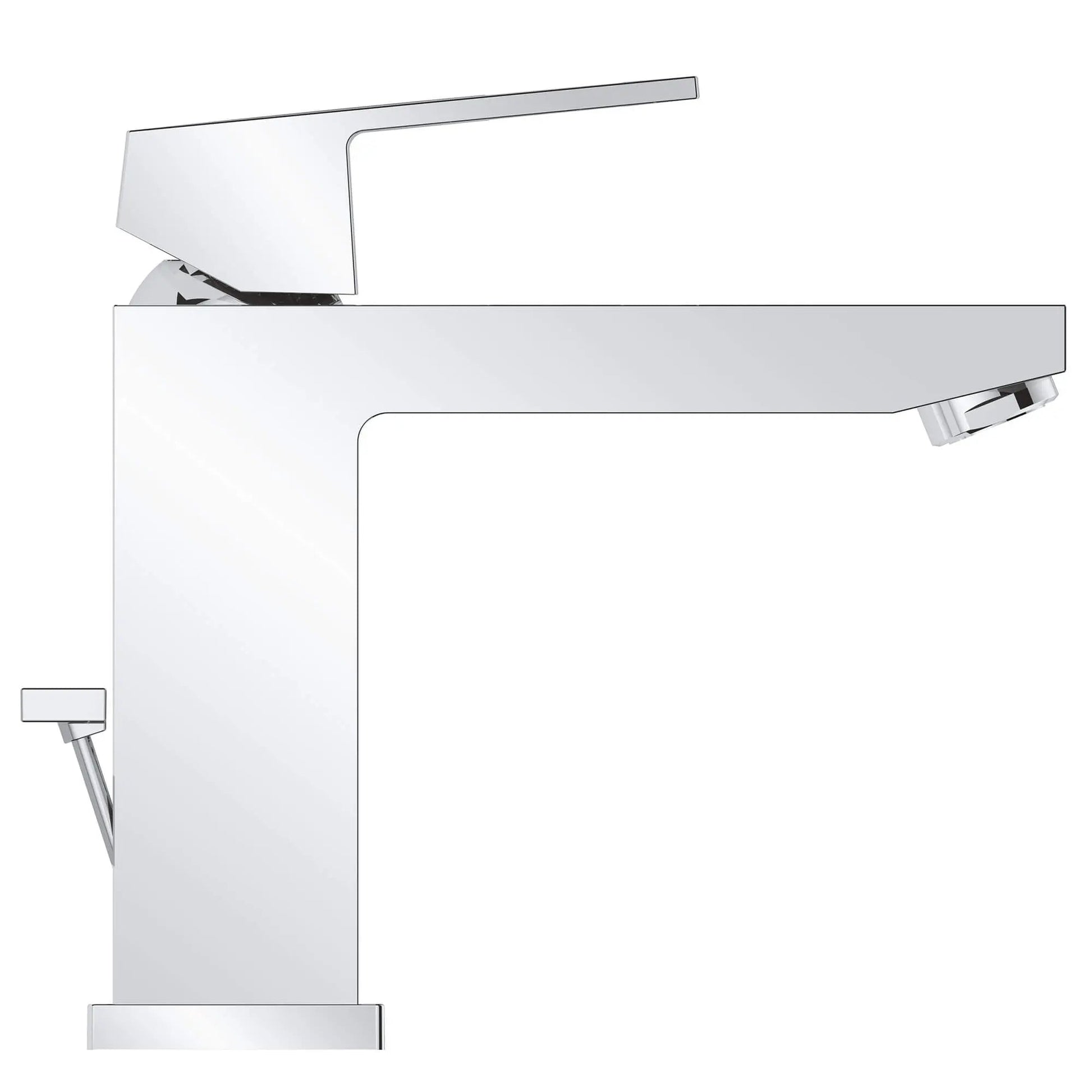 Grohe Eurocube® 1.2 GPM Single Hole Single Handle StarLight Chrome Faucet