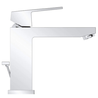 Grohe Eurocube® 1.2 GPM Single Hole Single Handle StarLight Chrome Faucet