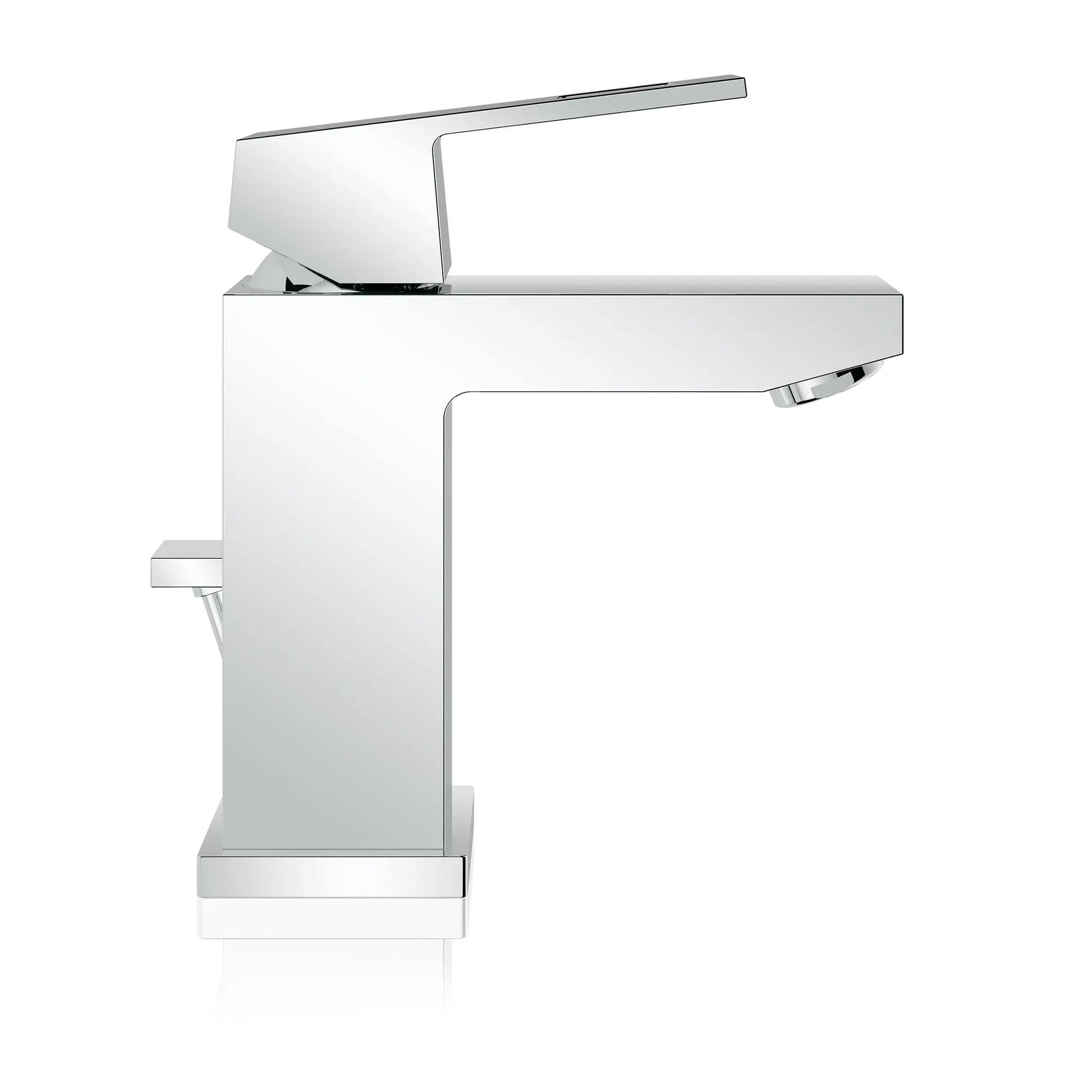Grohe Eurocube® 1.2 GPM Single Hole Single-Handle StarLight Chrome Faucet