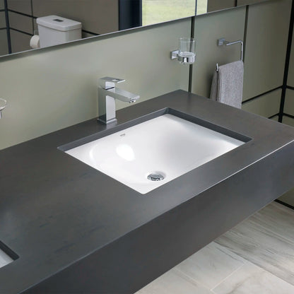 Grohe Eurocube® 1.2 GPM Single Hole Single Handle StarLight Chrome Faucet