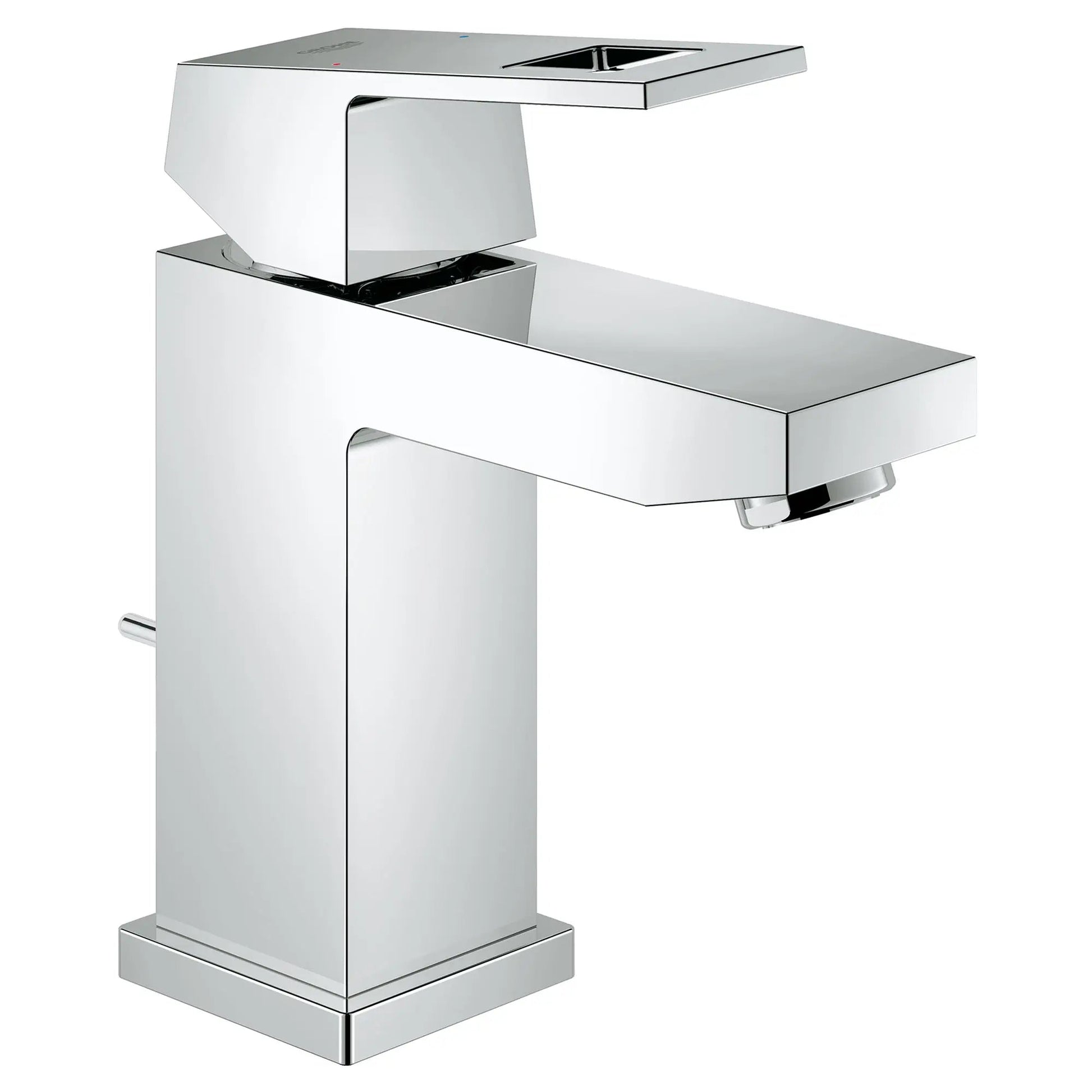 Grohe Eurocube® 1.2 GPM Single Hole Single-Handle StarLight Chrome Faucet