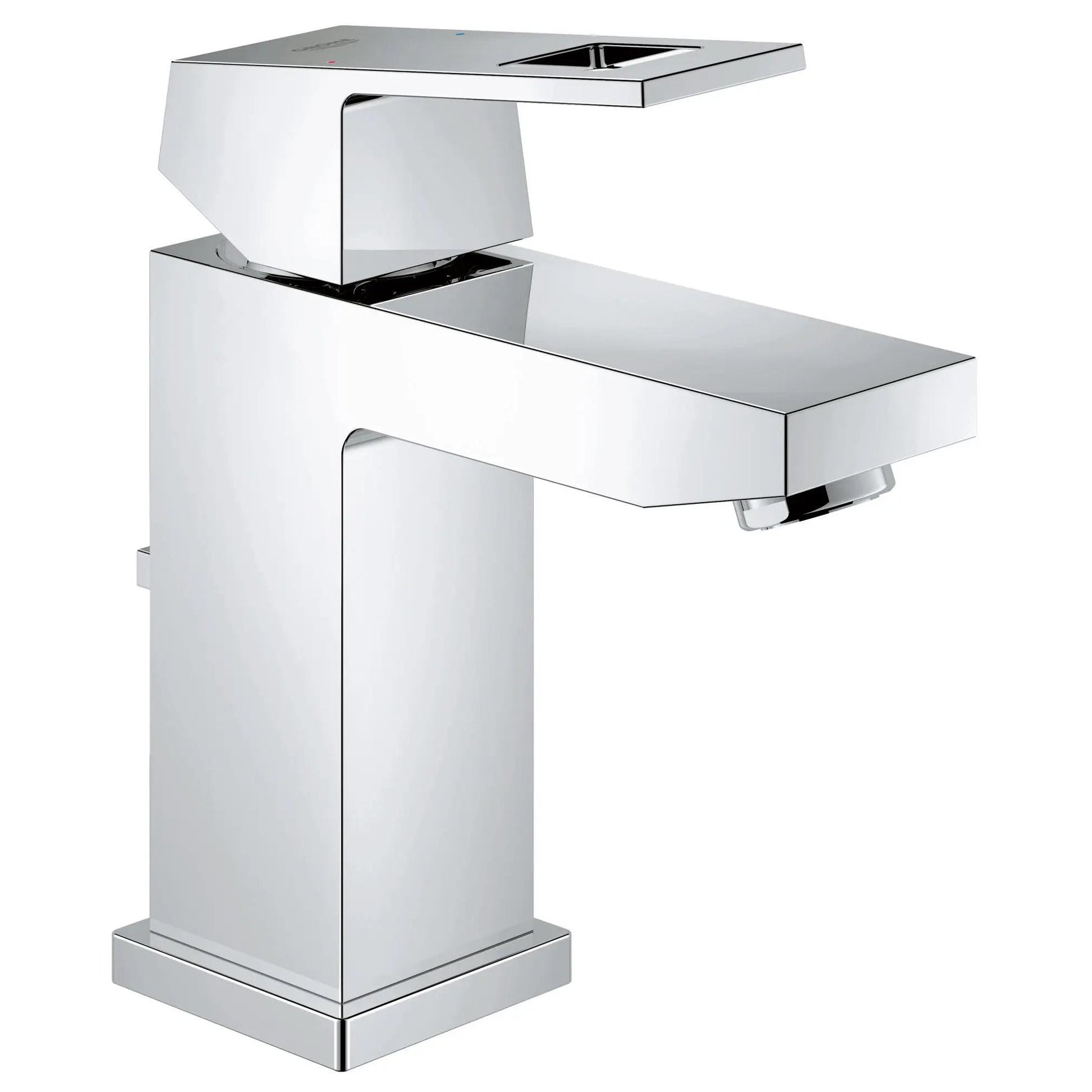 Grohe Eurocube® 1.2 GPM Single Hole Single-Handle StarLight Chrome Faucet