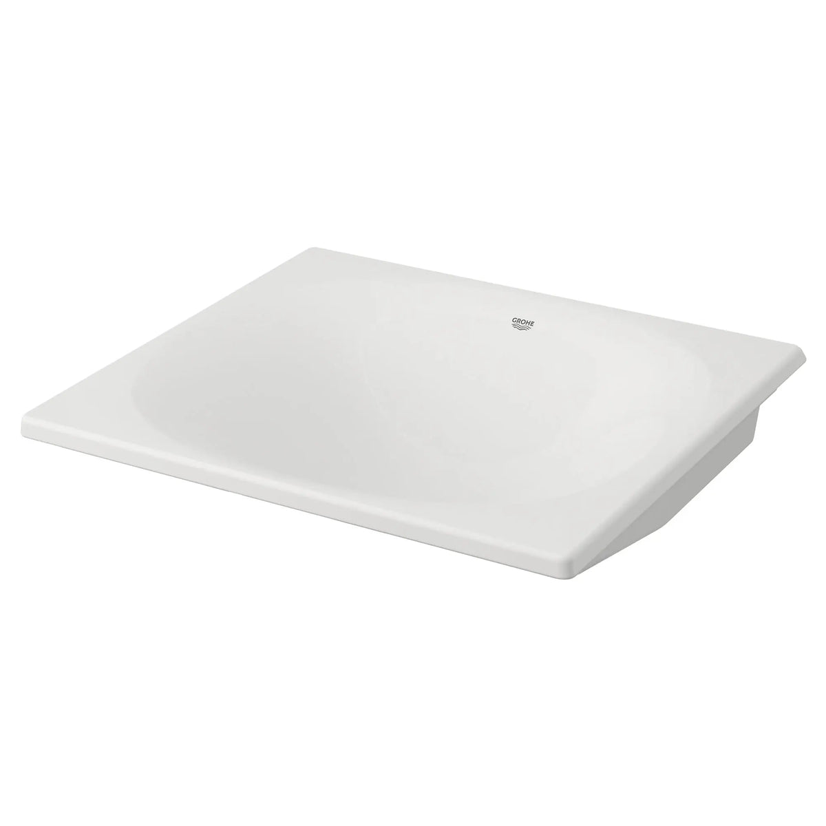 Grohe Eurocube® 21" Alpine White Undermount Bathroom Sink