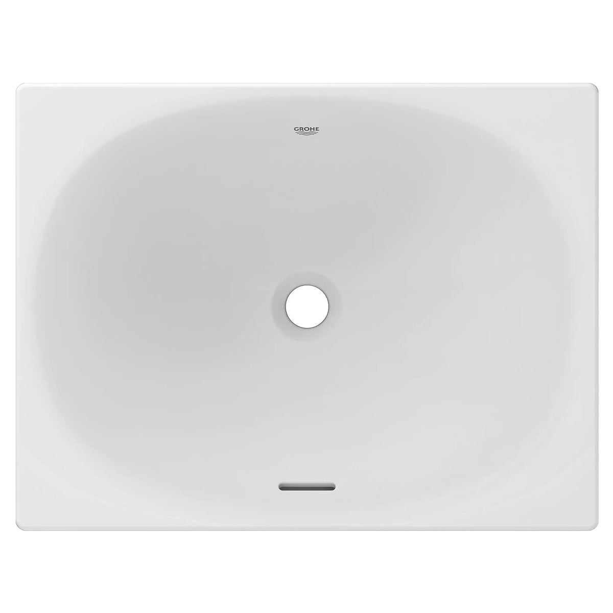 Grohe Eurocube® 21" Alpine White Undermount Bathroom Sink