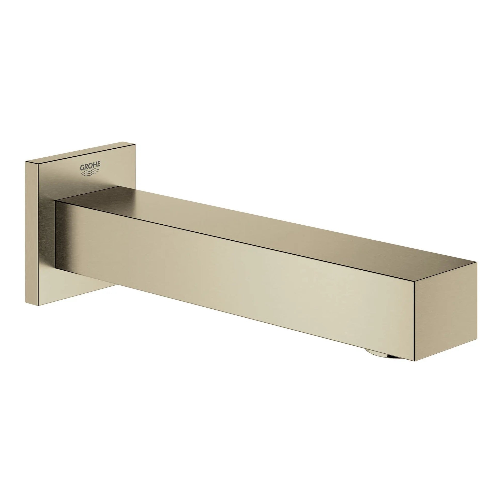 Grohe Eurocube Metal Construction Brushed Nickel Infinity Tub Spout
