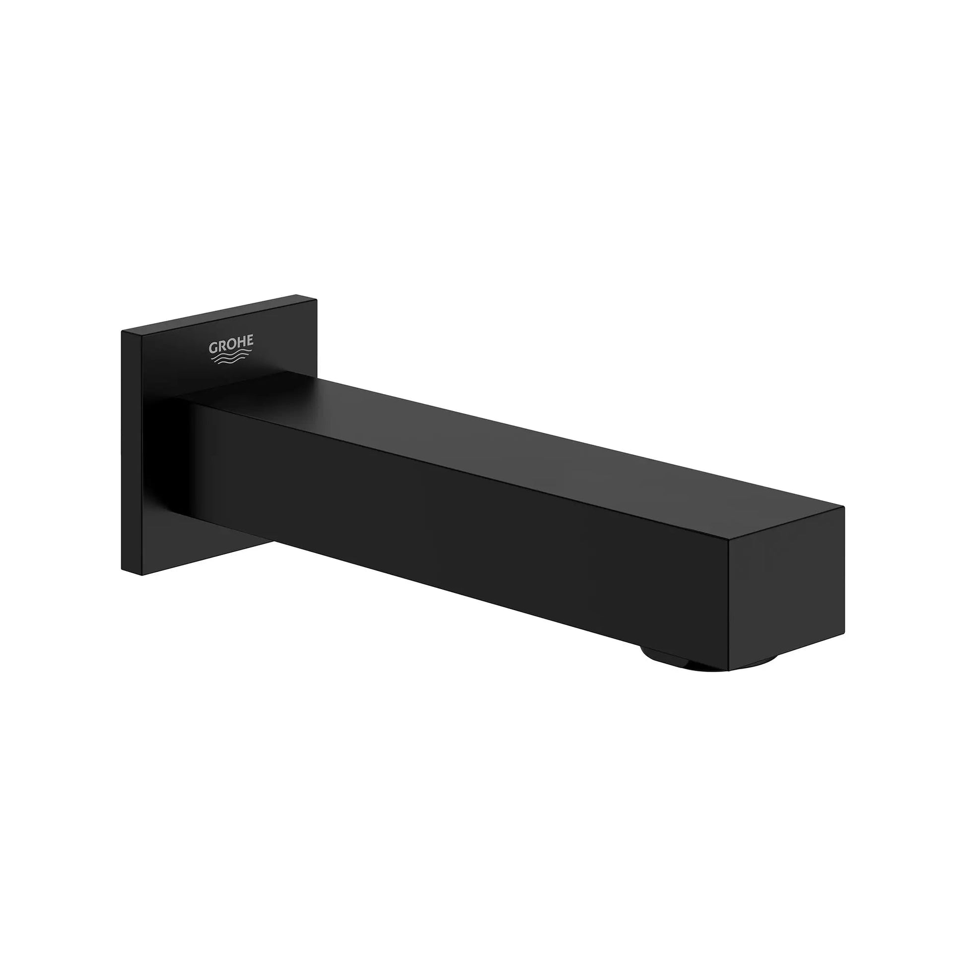 Grohe Eurocube Metal Construction Matte Black Infinity Tub Spout