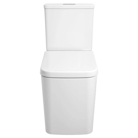 Grohe Eurocube Two-Piece Dual Flush Right Height Elongated Alpine White Toilet With Seat