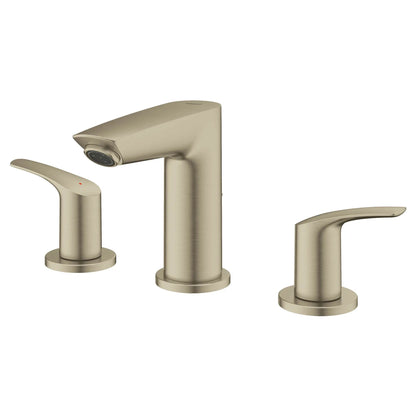 Grohe Eurosmart 20294EN3 8" Widespread 1.2 GPM Two Handle Brushed Nickel Infinity Faucet