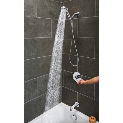 Grohe Eurosmart® Cosmopolitan StarLight Chrome Wall Mount Diverter Tub Spout