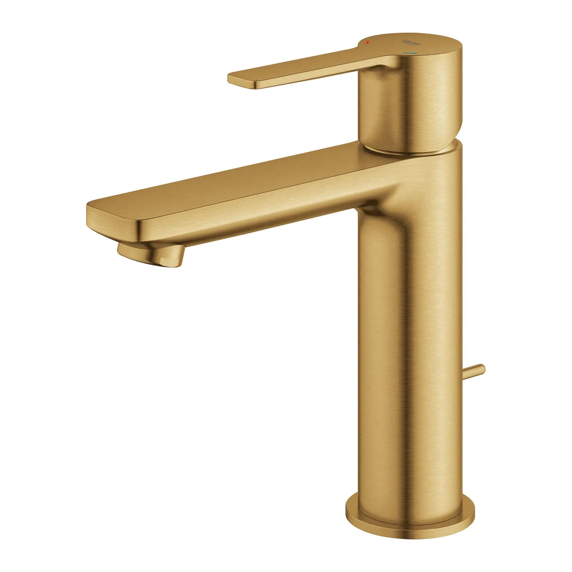 Grohe Lineare™ 1.2 GPM Single Hole Single Handle Brushed Cool Sunrise Faucet