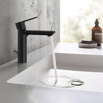 Grohe Lineare™ 1.2 GPM Single Hole Single Handle Matte Black Faucet