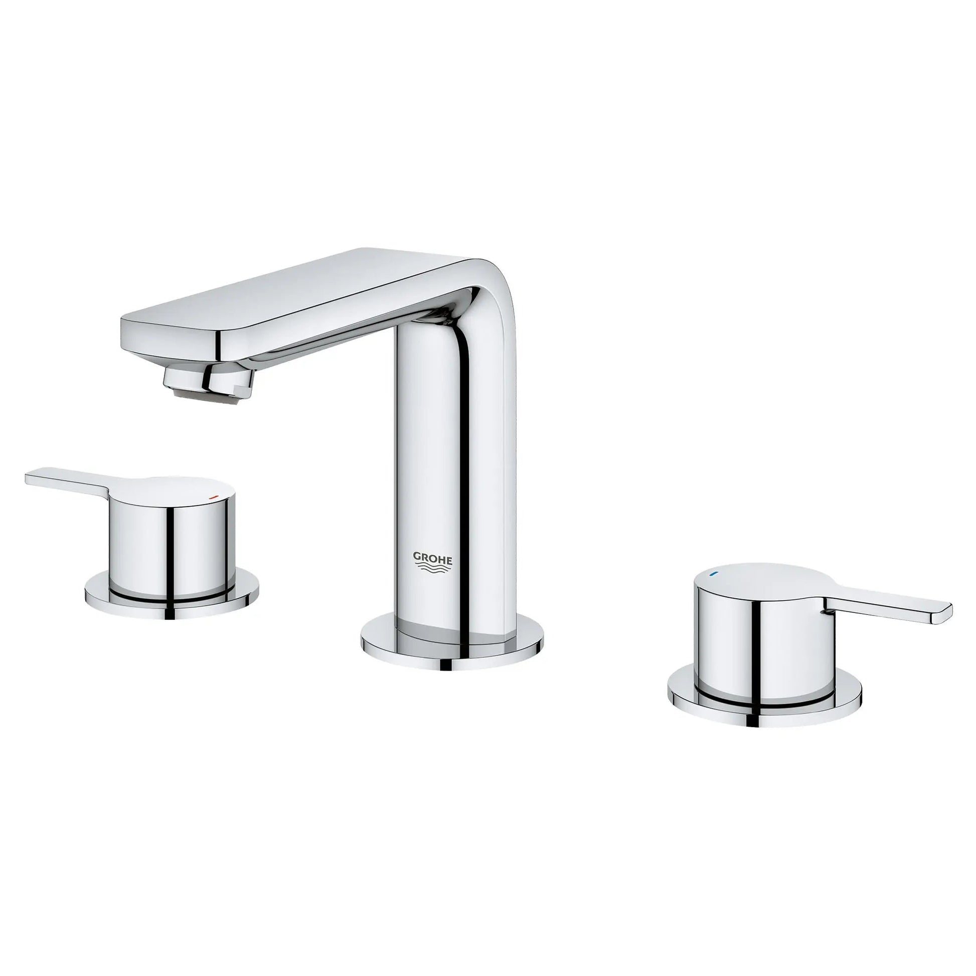 Grohe Lineare™ 2057800A 8" Two-Handle 1.2 GPM StarLight Chrome Widespread Faucet