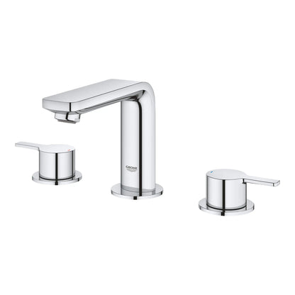 Grohe Lineare™ 2057800A 8" Two-Handle 1.2 GPM StarLight Chrome Widespread Faucet