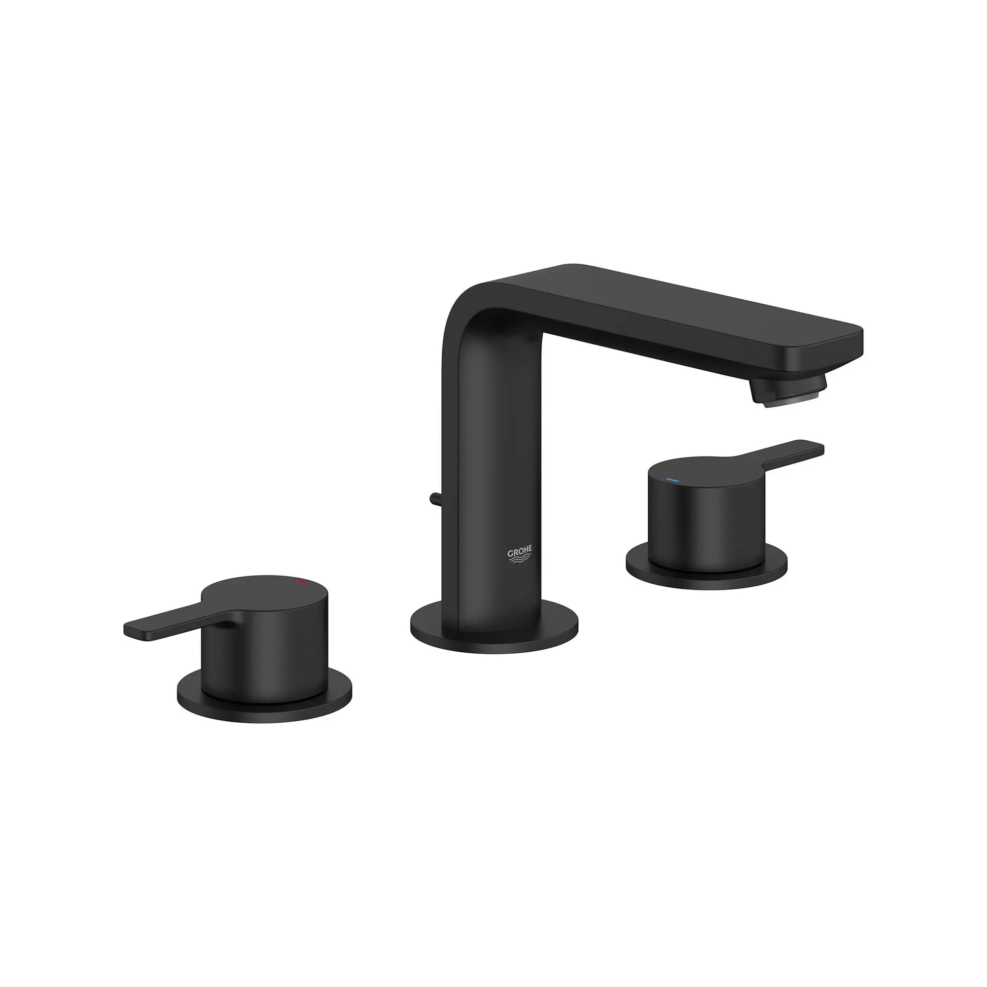Grohe Lineare™ 20578243A 8" Two-Handle 1.2 GPM Matte Black Widespread Faucet