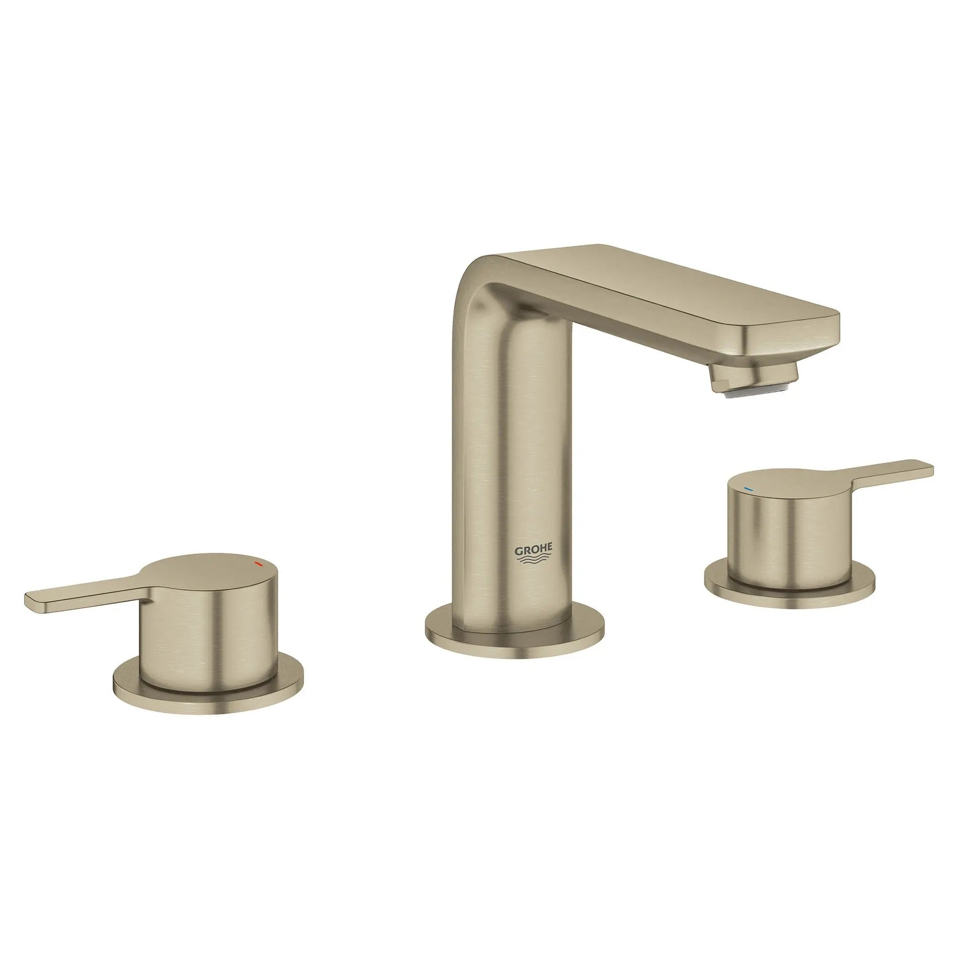 Grohe Lineare™ 20578ENA 8" Two-Handle 1.2 GPM Brushed Nickel Infinity Widespread Faucet