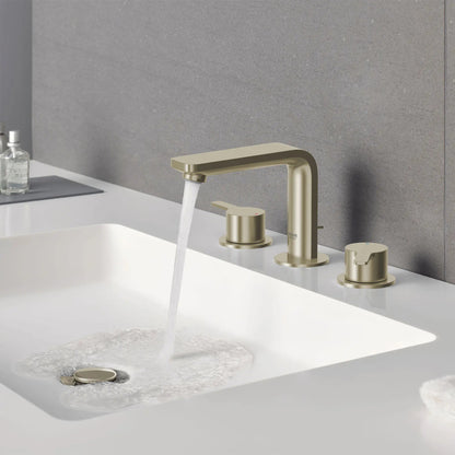 Grohe Lineare™ 20578ENA 8" Two-Handle 1.2 GPM Brushed Nickel Infinity Widespread Faucet
