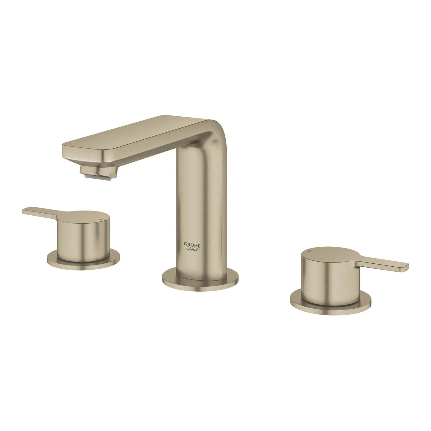 Grohe Lineare™ 20578ENA 8" Two-Handle 1.2 GPM Brushed Nickel Infinity Widespread Faucet
