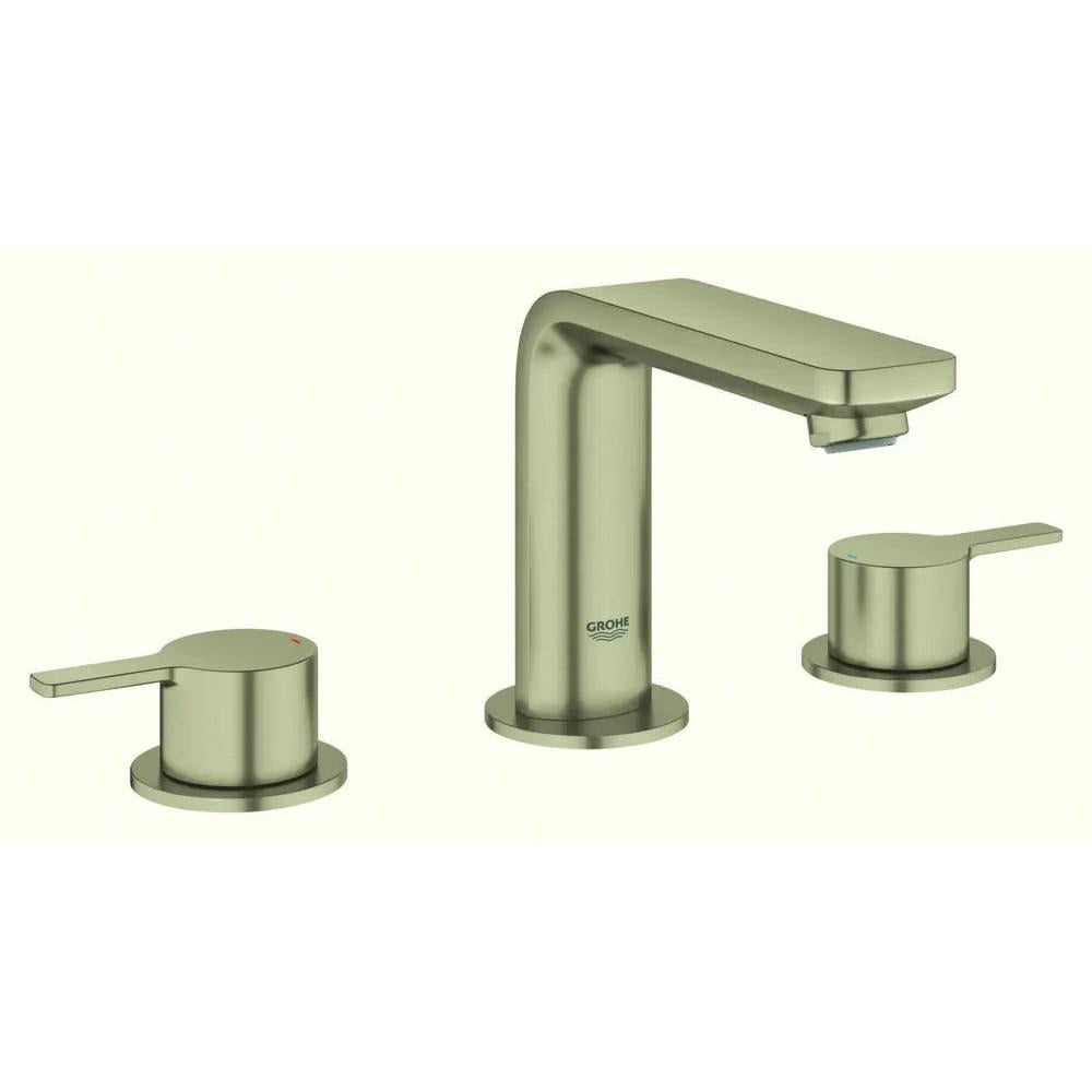Grohe Lineare™ 20578ENA 8" Two-Handle 1.2 GPM Brushed Nickel Infinity Widespread Faucet