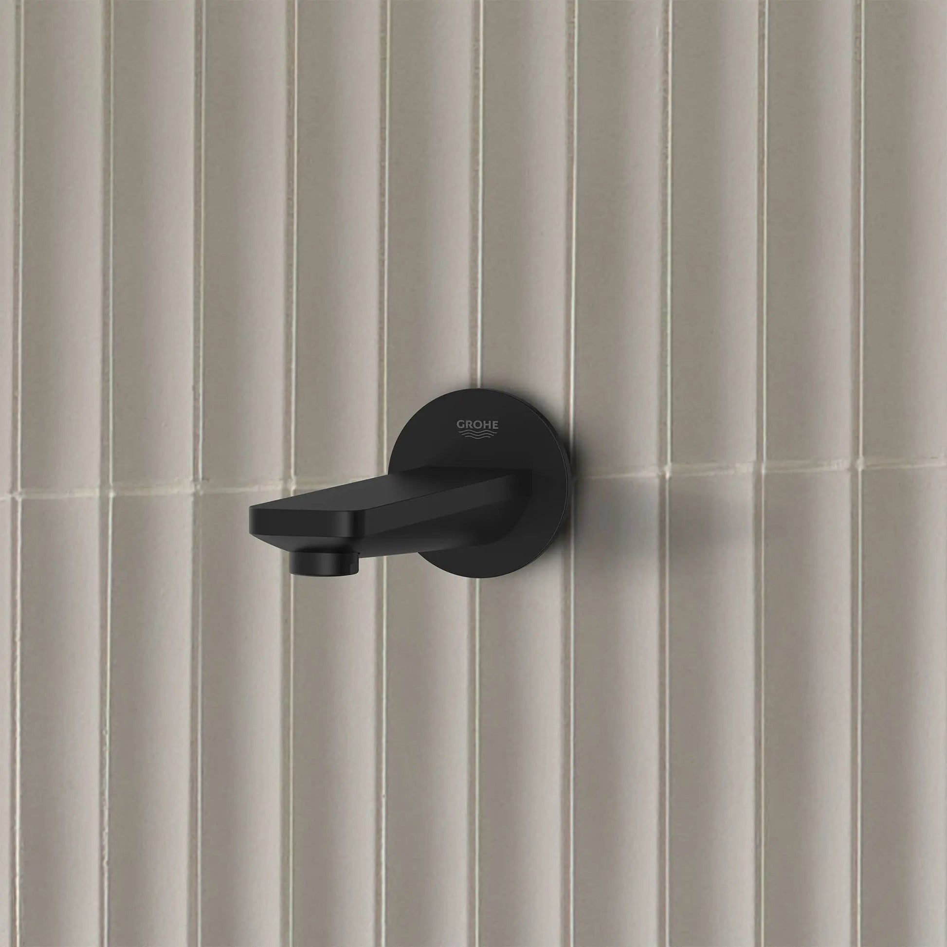 Grohe Lineare™ Metal Construction Matte Black Tub Spout